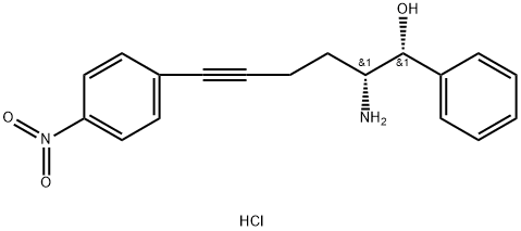 (1R,2R)-2-অ্যামিনো-6-(4-নাইট্রোফেনাইল)-1-ফেনাইলহেক্স-5-yn-1-ওলহাইড্রোক্লোরাইড