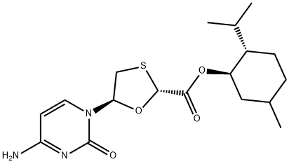 (1R,2S,5R)-Mentyl-(2R,5S)-5-(4-amino-2-oxo-2H-pyrimidin-1-yl)-[1,3]অক্সাথিওলেন-2-কারবক্সিলিক অ্যাসিড