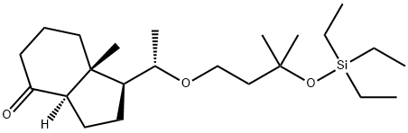 (1S,3aR,7aR)-7a-মিথাইল-1-(S)-1-(3-মিথাইল-3-((ট্রাইথিলসিলিল)অক্সি)বুটক্সি)ইথাইল)হেক্সাহাইড্রো-1এইচ-ইন্ডেন-4(2এইচ)-একটি