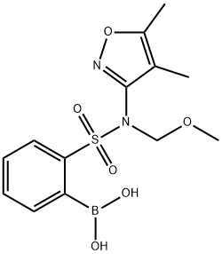 (2-(N-(4,5-dimethylisoxazol-3-yl)-N-(methoxymethyl) sulfamoyl)ফিনাইল)বোরোনিক অ্যাসিড