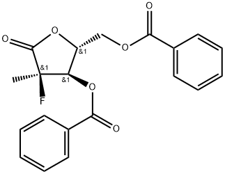 ((2R,3R,4R)-3-(বেনজয়লোক্সি)-4-ফ্লুরো-4-মিথাইল-5-অক্সোটেট্রাহাইড্রোফুরান-2-yl)মিথাইল বেনজয়েট