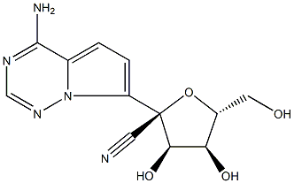 (2R,3R,4S,5R)-2-(4-aminopyrrolo[2,1-f][1,2,4]triazin-7-yl)-3,4-dihydroxy-5-(hydroxymethyl) টেট্রাহাইড্রোফুরান- 2-কার্বনিট্রাইল