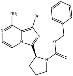 (2S)-2-(8-অ্যামিনো-1-ব্রোমোইমিডাজো[1,5-a]পাইরাজিন-3-yl)-1-পাইরোলিডিন কার্বক্সিলিক অ্যাসিড ফেনাইলমিথাইল এস্টার