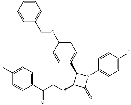 (3R,4S)-4-[4-(বেনজিলক্সি)ফিনাইল]-1-(4-ফ্লুরোফেনাইল)-3-[3-(4-ফ্লুরোফেনাইল)-3-অক্সোপ্রোপাইল]অ্যাজেটিডিন-2-এক