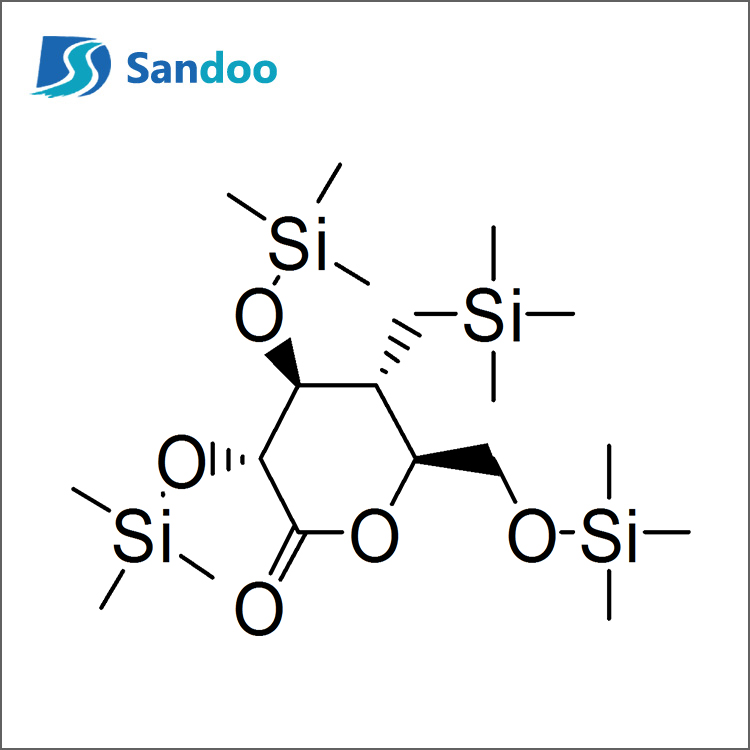 (3R,4S,5R,6R)-3,4,5-Tris(TriMethylsilyloxy)-6-(TriMethylsilyloxy)মিথাইল)Tetrahydro-2H-Pyran-2-One