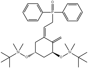 [3S-(1Z,3a,5b)]-[2-[3,5-Bis[[(tert-butyl)dimethylsilyl]oxy]-2-methylenecyclohexylidene]ethyl]diphenylphosphine অক্সাইড