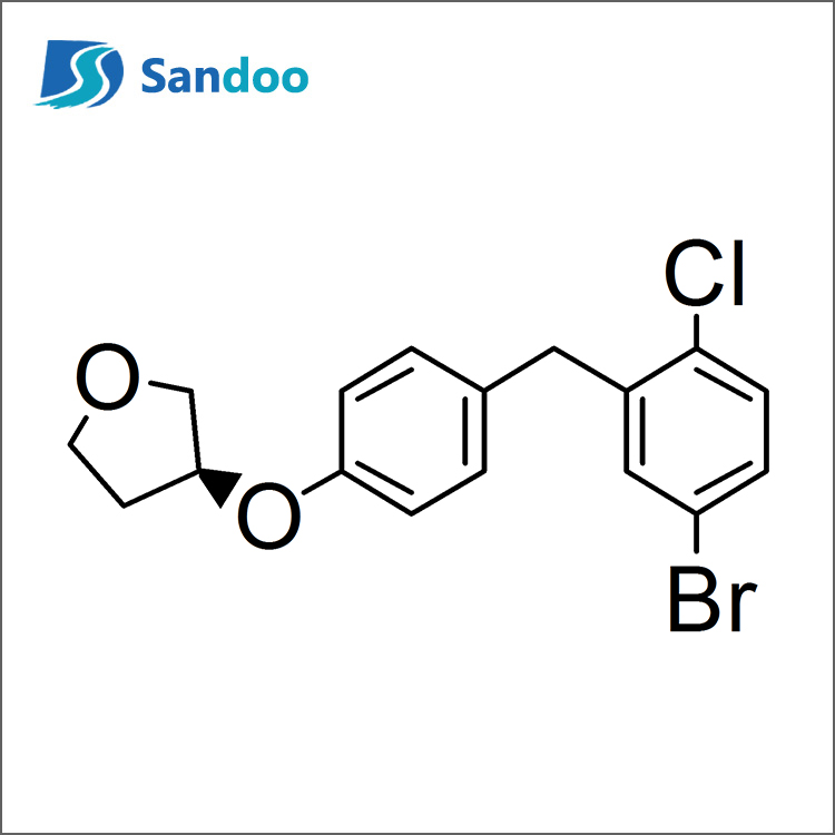 (3S)-3-[4-[(5-BroMo-2-ক্লোরোফেনাইল)মিথাইল]ফেনক্সি]টেট্রাহাইড্রো-ফুরান