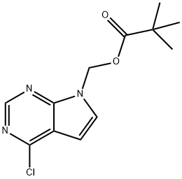 (4-Chloro-7H-pyrrolo[2,3-d]pyrimidin-7-yl)মিথাইল পিভালেট