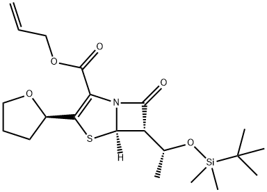 (5R,6S)-6-[(1R)-1-[[(1,1-Dimethylethyl)ডাইমেথাইলসিলিল]অক্সি]ইথাইল]-7-অক্সো-3-[(2R)-tetrahydro-2-furanyl]-4 -থিয়া-১-আজাবিসাইক্লো