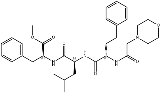 (আলফাএস)-আলফা-[[2-(4-মরফোলিনাইল)এসিটাইল]অ্যামিনো]বেনজেনিবুটানয়েল-এল-লিউসিল-এল-ফেনিল্যালানিন মিথাইল এস্টার