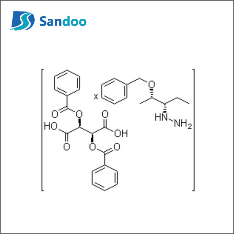 [S-(R',R')]-2,3-Bis(বেনজয়লক্সি) বুটানেডিওয়িক অ্যাসিড Compd. [S-(R',R')]-[1-ইথাইল-2-(ফেনাইলমেথক্সি)প্রোপাইল] হাইড্রাজিনের সাথে