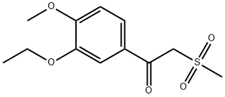 1-(3-Ethoxy-4-Methoxyphenyl)-2-(Methylsulfonyl) ইথানন