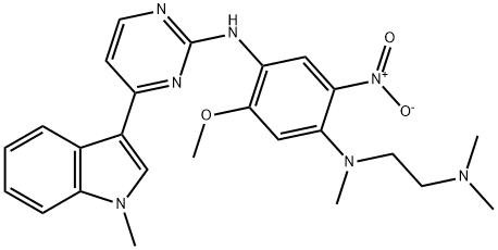 1,4-বেনজেনেডিয়ামাইন, N1-[2-(diMethylaMino)ethyl]-5-Methoxy-N1-Methyl-N4-[4-(1-Methyl-1H-indol-3-yl)-2-pyriMidinyl]-2 - নাইট্রো