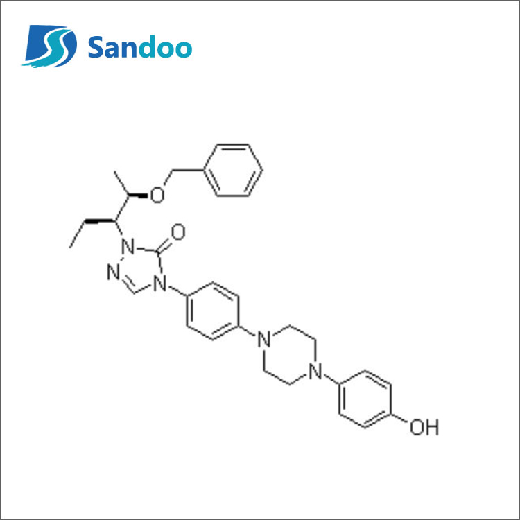 2-[(1S,2S)-1-ইথাইল-2-বেনজিলোক্সাইপ্রোপাইল]-2,4-ডিহাইড্রো-4-[4-[4-(4-হাইড্রোক্সিফেনাইল)-1-পাইপেরাজিনাইল]ফিনাইল]-3H-1,2 4-ট্রায়াজল-3-এক