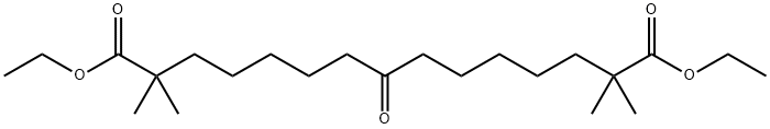 2,2,14,14-Tetramethyl-8-oxopentadecanedioic অ্যাসিড ডাইথাইল এস্টার