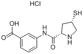 3-[(2S,4S)-4-Mercaptopyrrolidine-2-carboxamido]বেনজোয়িক অ্যাসিড হাইড্রোক্লোরাইড