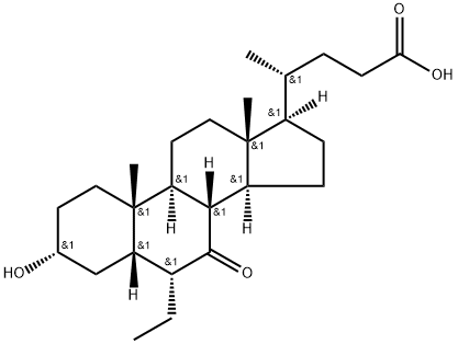 3α-hydroxy-6-ethyl-7-keto-5β-cholan-24-oic অ্যাসিড