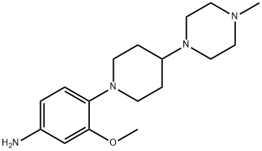 3-Methoxy-4-(4-(4-methylpiperazin-1-yl)piperidin-1-yl)অ্যানিলিন