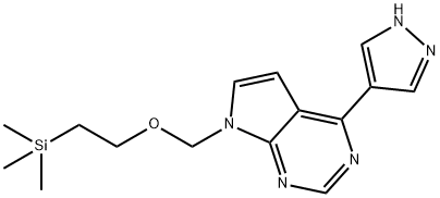 4-(1H-PYRAZOL-4-YL)-7-((2-(ট্রাইমেথাইলসাইল) ইথক্সি)মিথাইল)-7এইচ-পাইরোলো[2,3-ডি]পাইরিমিডাইন