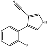 4-(2-ফ্লুরোফেনাইল)-1H-পাইরোল-3-কার্বনিট্রাইল