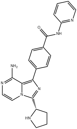 4-[8-অ্যামিনো-3-(2S)-2-পাইরোলিডিনিলিমিডাজো