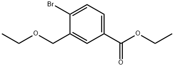 4-bromo-3-ethoxymethyl-benzoic অ্যাসিড ইথাইল এস্টার