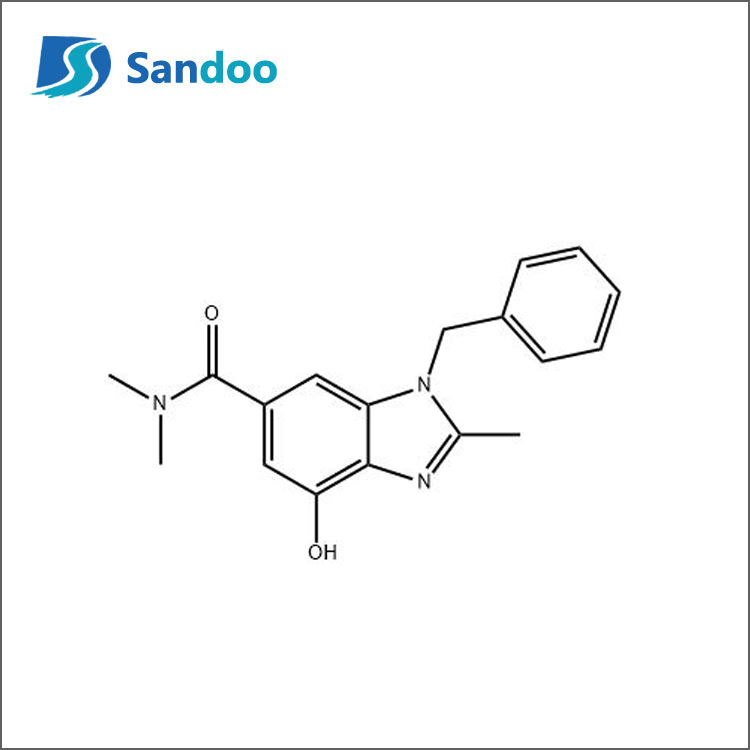 4-হাইড্রক্সি-এন, এন,2-ট্রাইমিথাইল-1-(ফেনাইলমিথাইল)-1এইচ-বেনজিমিডাজল-6-কারবক্সামাইড