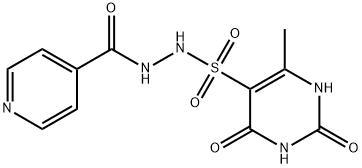 4-Pyridinecarboxylic অ্যাসিড, 2-[(1,2,3,4-tetrahydro-6-methyl-2,4-dioxo-5-pyrimidinyl) সালফোনিল] হাইড্রাইজাইড