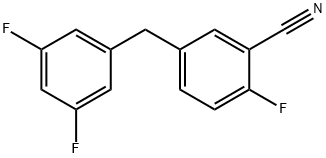 5-(3,5-ডিফ্লুরোবেনজিল)-2-ফ্লুরোবেনজোনিট্রিল