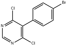5-(4-ব্রোমোফেনাইল)-4,6-ডাইক্লোরোপাইরিমিডিন