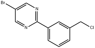 5-ব্রোমো-2-(3-(ক্লোরোমিথাইল)ফিনাইল)পাইরিমিডিন