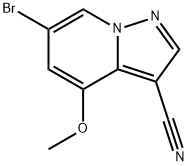 6-ব্রোমো-4-মিথোক্সিপাইরাজোলো[1,5-a]পাইরিডিন-3-কার্বনিট্রিল