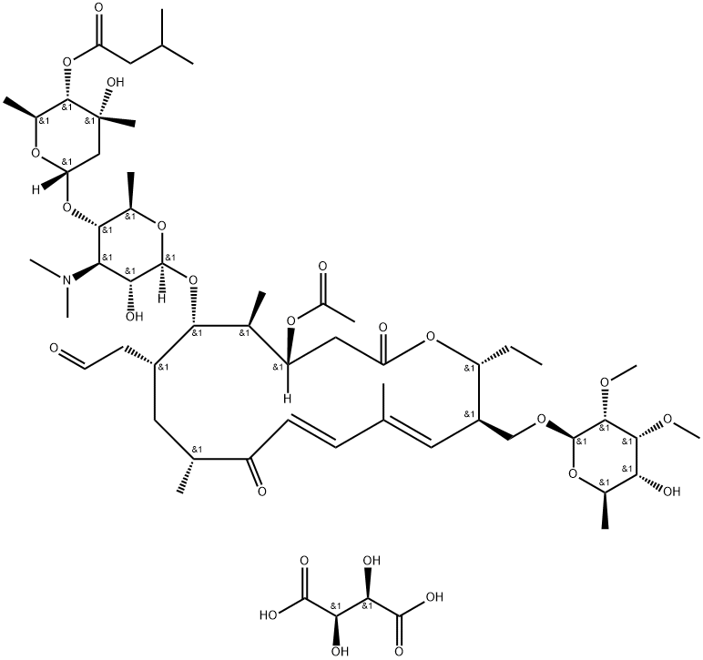 Acetylisovaleryl tylosin টারট্রেট