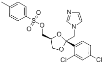 cis-[2-(2,4-ডিক্লোরোফেনাইল)-2-(1H-ইমিডাজল-1-ইলমেথাইল)-1,3-ডাইঅক্সোলান-4-yl]মিথাইল-4-মিথাইলবেনজেনেসালফোনেট