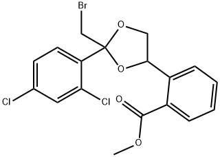 cis-2-(Bromomethyl)-2-(2,4-ডিক্লোরোফেনাইল)-1,3-ডাইঅক্সোলেন-4-ইলমিথাইল বেনজয়েট