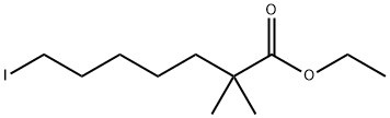 Heptanoic অ্যাসিড, 7-iodo-2,2-ডাইমিথাইল-, ইথাইল এস্টার