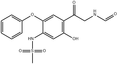 মিথেনেসালফোনামাইড, N-[4-[2-(MylaMino)এসিটাইল]-5-হাইড্রক্সি-2-ফেনক্সিফেনাইল]-