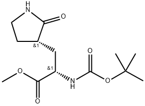 মিথাইল(S)-2-(Boc-amino)-3-[(S)-2-oxo-3-pyrrolidinyl ]propanoate