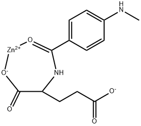 N-[4-(Methylamino)benzoyl]-L-গ্লুটামিক অ্যাসিড দস্তা লবণ