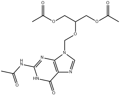 N-[9-[[2-(Acetyloxy)-1-[(acetyloxy)মিথাইল]ethoxy]মিথাইল]-6,9-dihydro-6-oxo-1H-purin-2-yl]acetamide