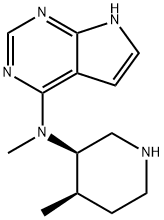 এন-মিথাইল-এন-(3আর,4আর)-4-মিথাইলপাইপেরিডিন-3-ইএল)-7এইচ-পাইরোলো[2,3-ডি]পাইরিমিডিন-4-অ্যামাইন