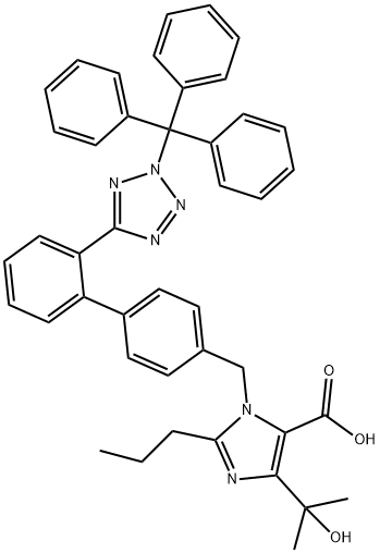 N2-Trityl OlMesartan অ্যাসিড