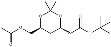 tert-Butyl (4R-cis)-6-[(acetyloxy)মিথাইল]-2,2-ডাইমিথাইল-1,3-ডাইঅক্সেন-4-এসিটেট